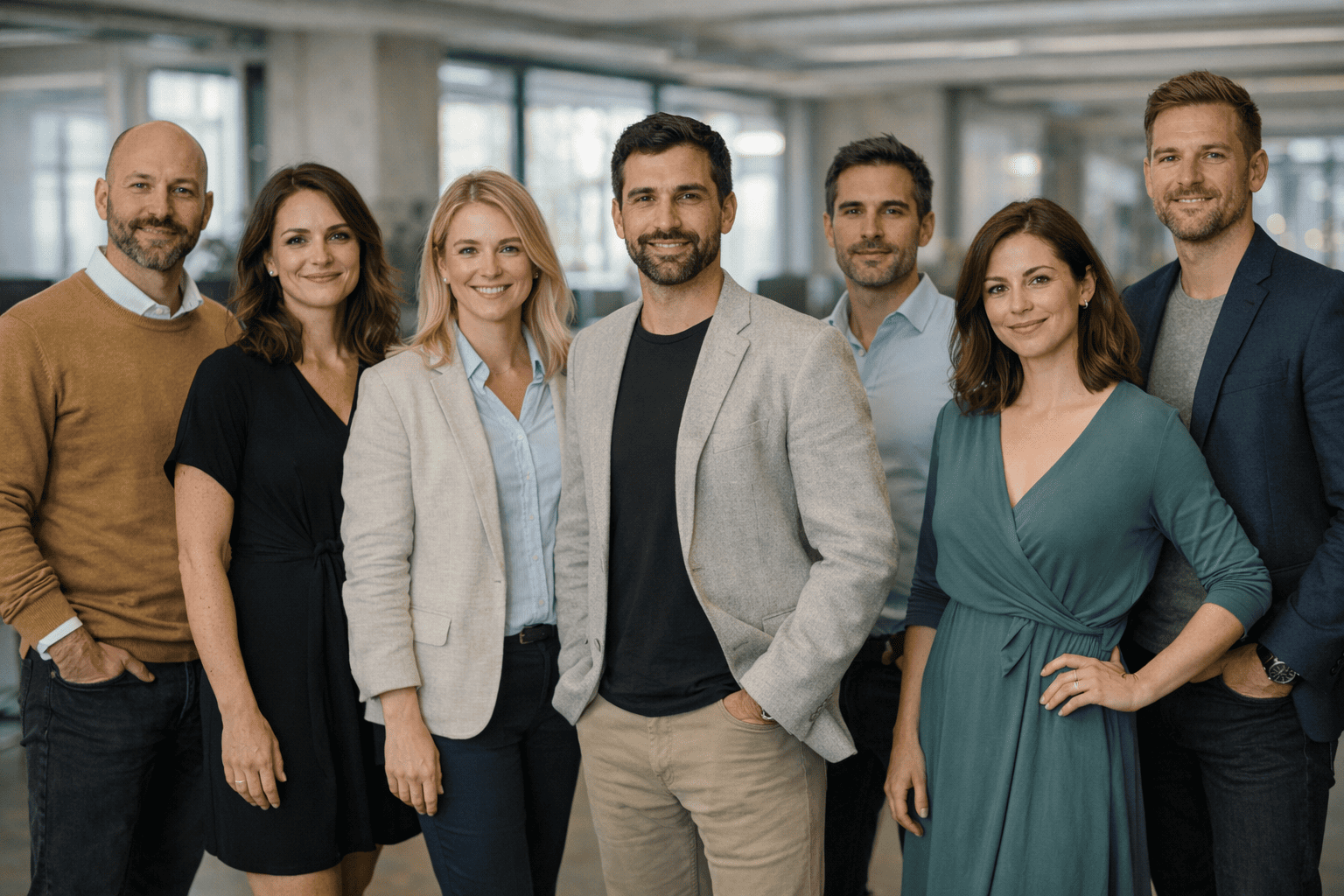 Team working on AI trading platform — Morava Profitavík